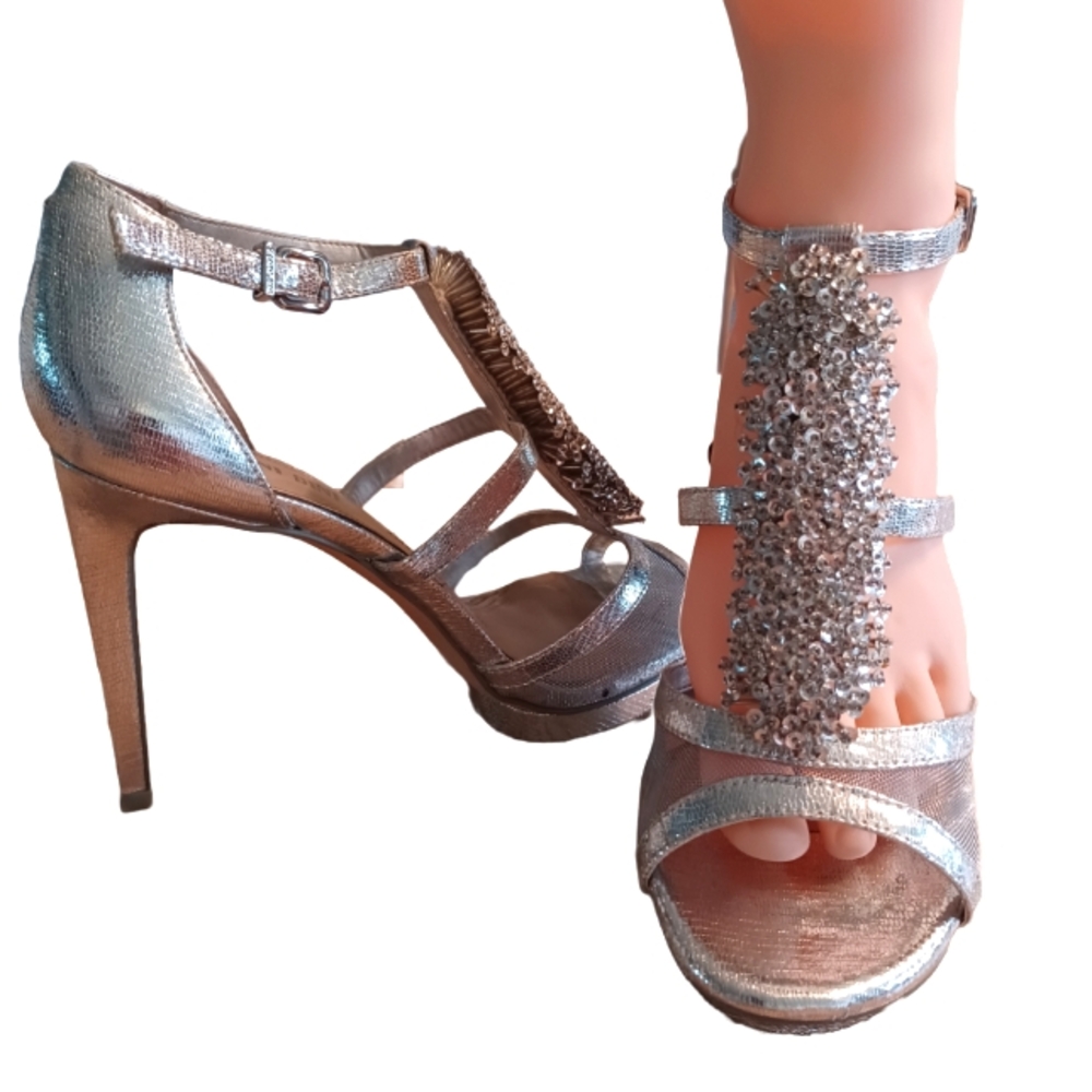 GIANNI BINI "BRYNLEE" PLATFORM HEELS SIZE 8.5